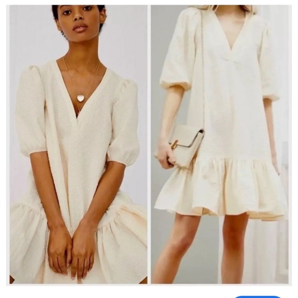 Maje Rolita Ruffled Dress - Picture 3 of 6